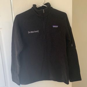 Patagonia quarter zip pullover sweater